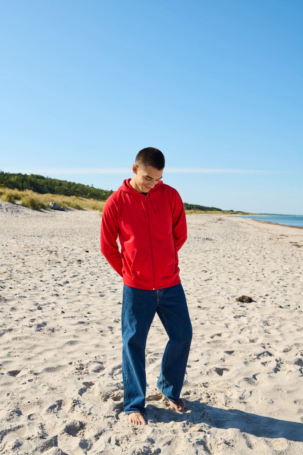 O63301 MENS ZIP HOODIE – Neutral