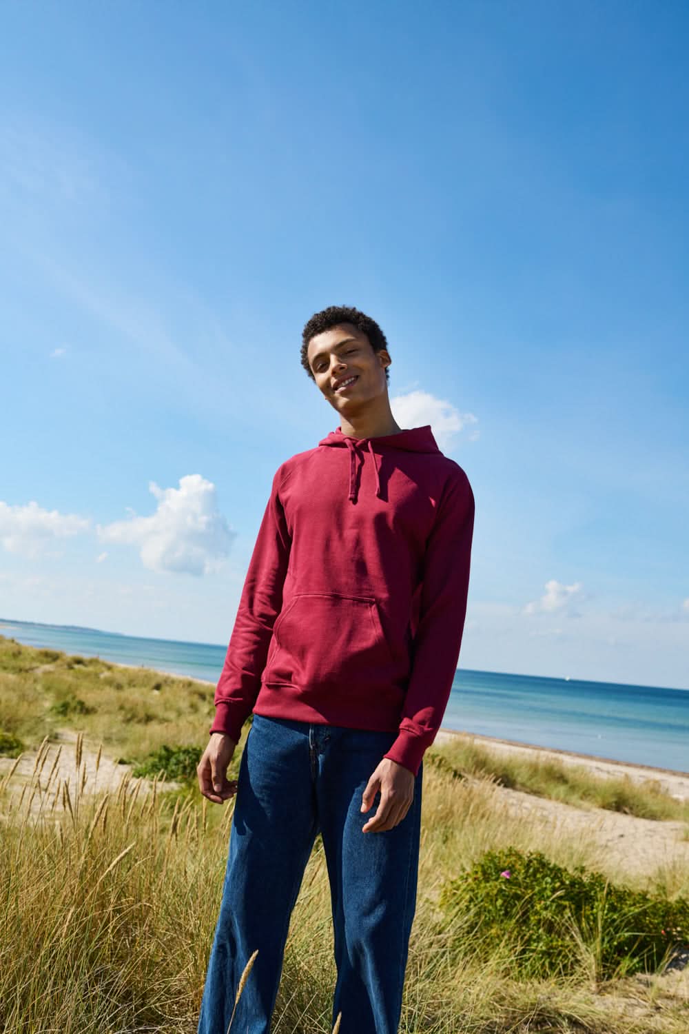 T63101 UNISEX TIGER COTTON HOODIE