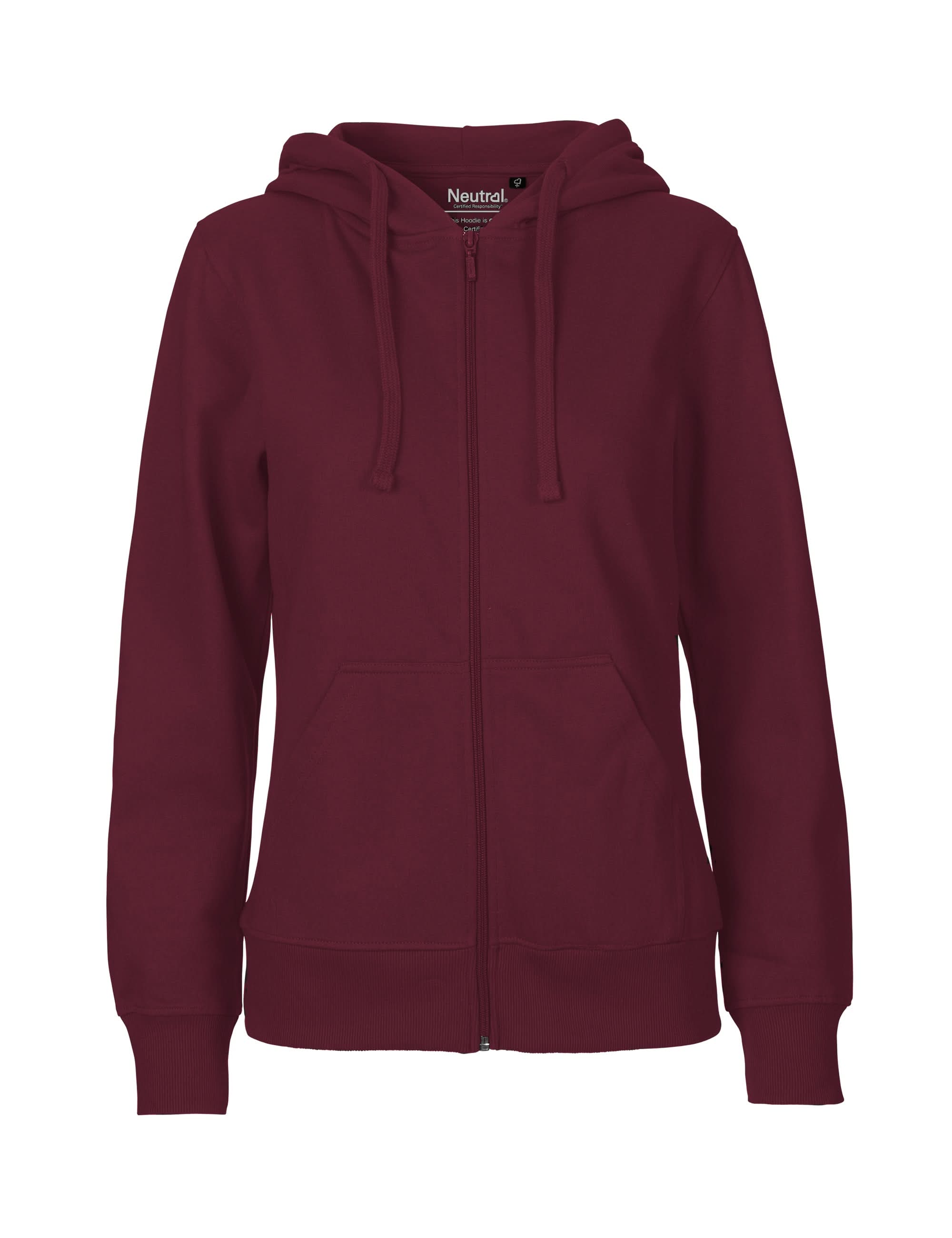 O83301 LADIES ZIP HOODIE