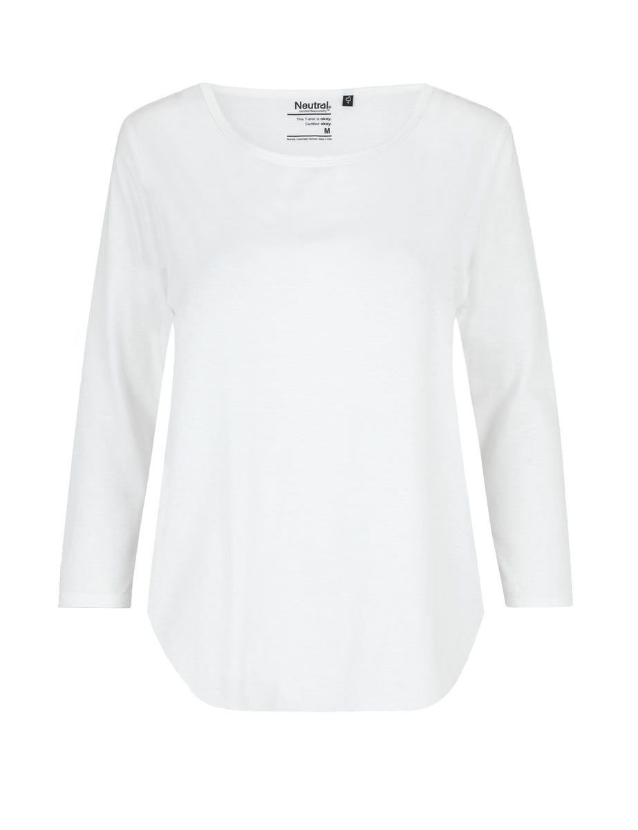 O81006 LADIES 3/4 SLEEVE T-SHIRT – Neutral