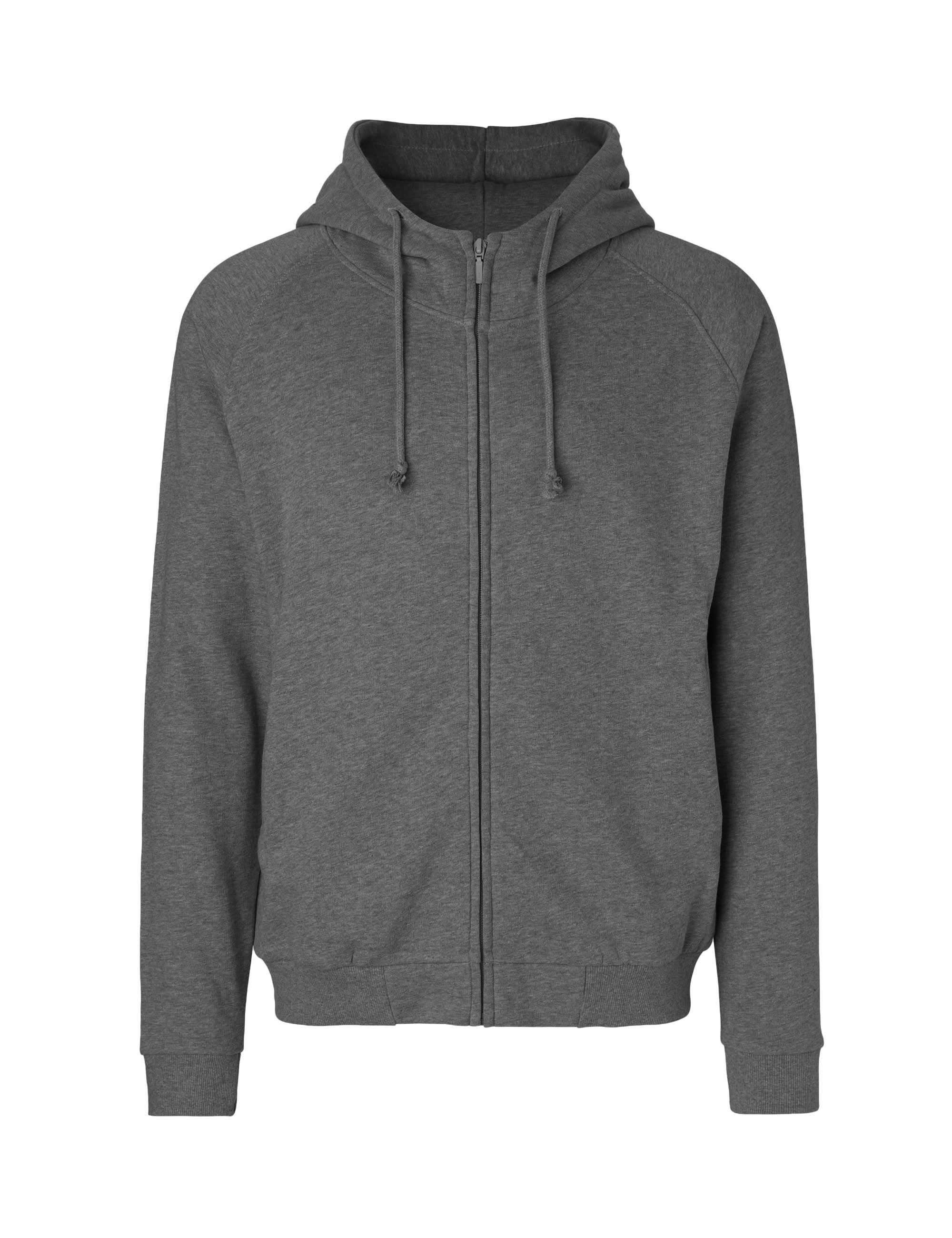 O63401 UNISEX HOODIE W. HIDDEN ZIP