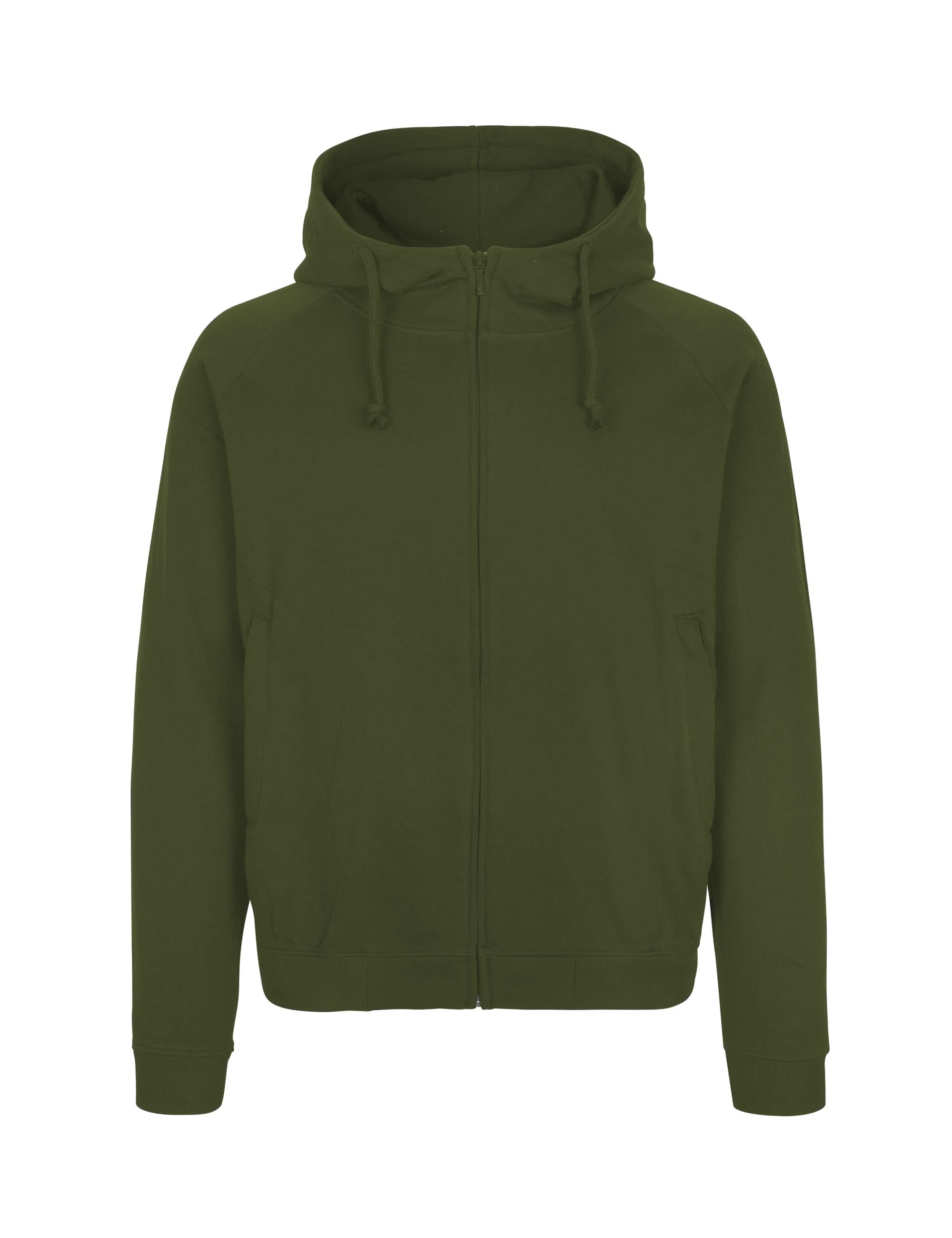 O63401 UNISEX HOODIE W. HIDDEN ZIP