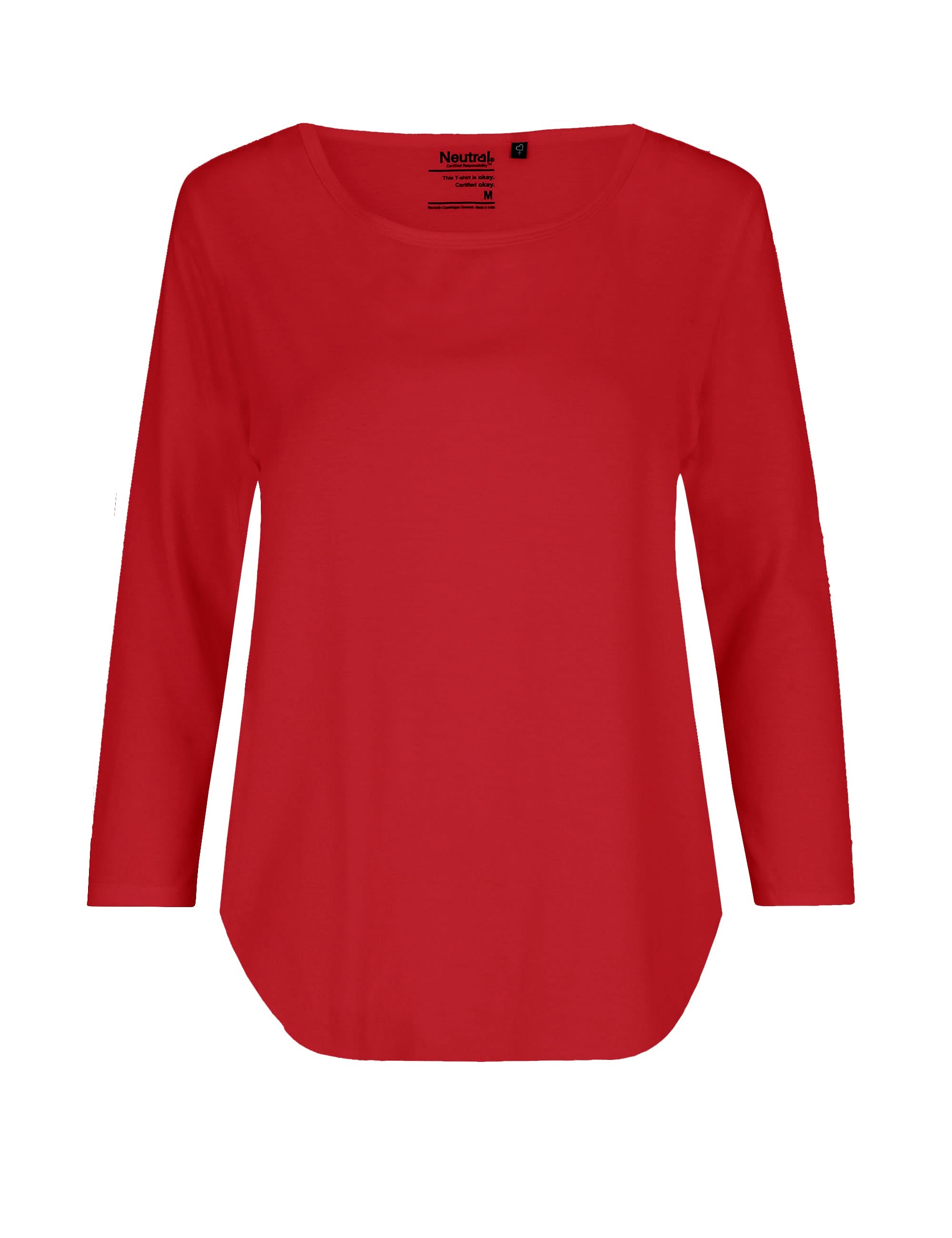O81006 LADIES 3/4 SLEEVE T-SHIRT