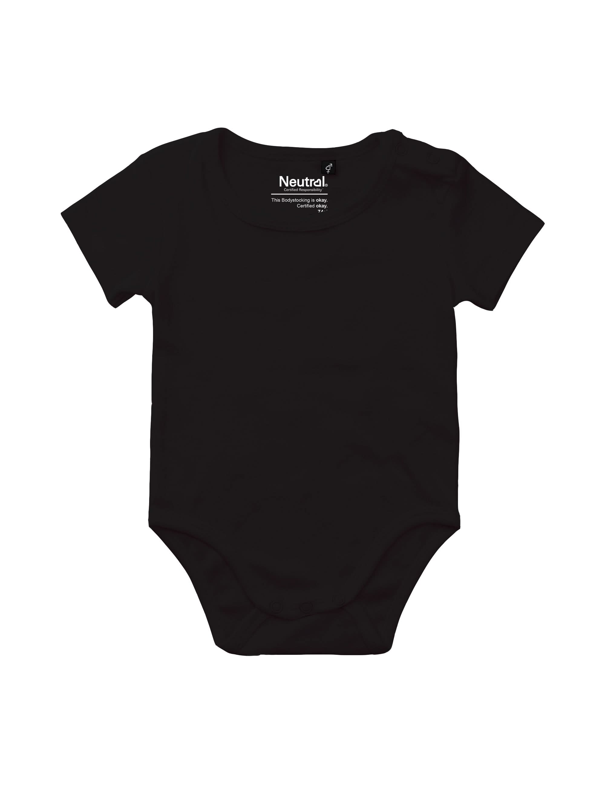 O11030 BABIES SHORT SLEEVE BODYSTOCKING
