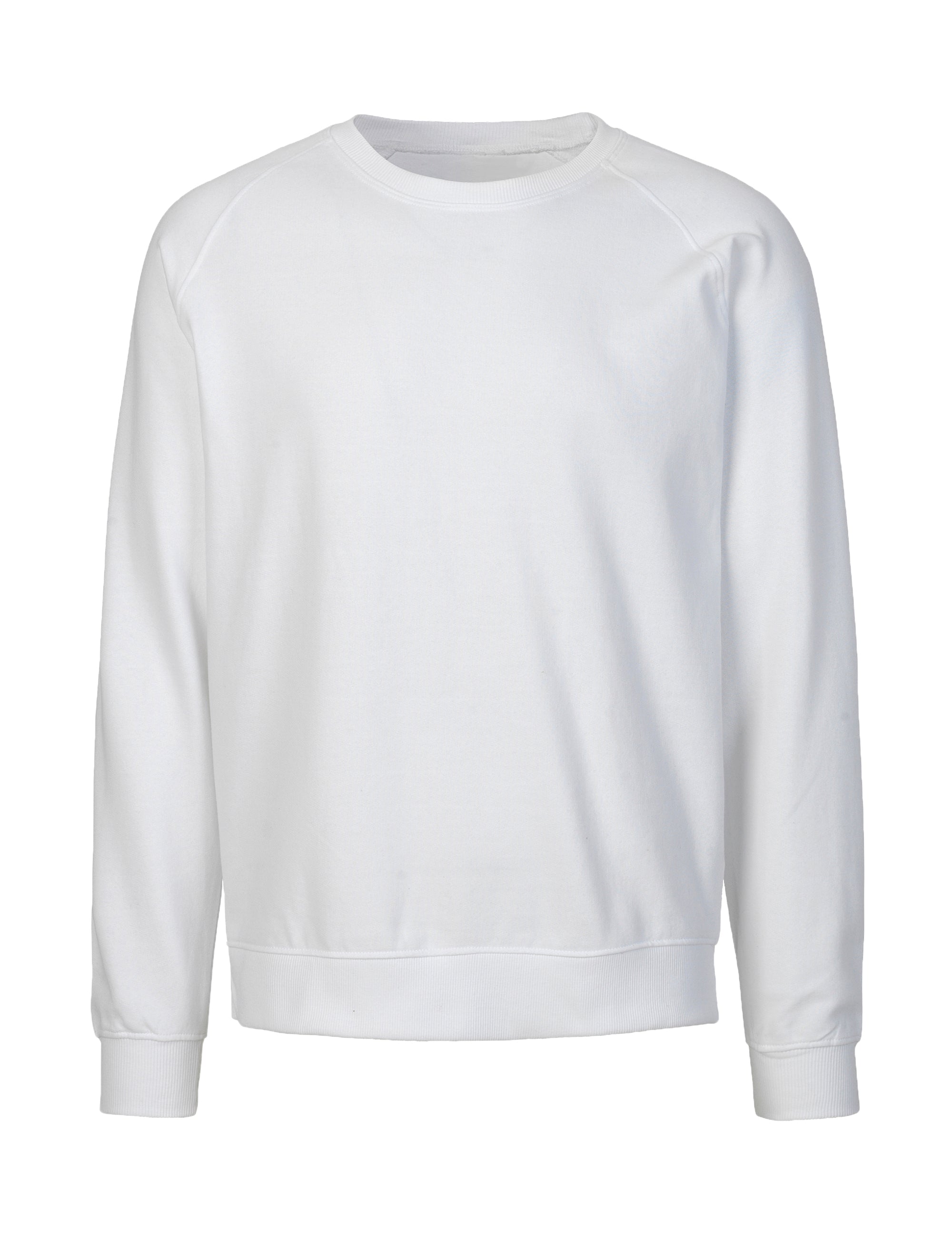 Tシャツ・カットソー Stone  Organic Cotton Fleece Crewneck Sweatshirt White ALLWEAR_ORGANIC_CREW_NECK_SWEA