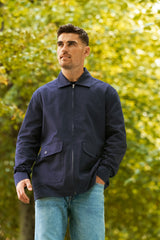 ジャケット・アウター Collerless Twill Jacket O67701 TWILL JACKET – Neutral