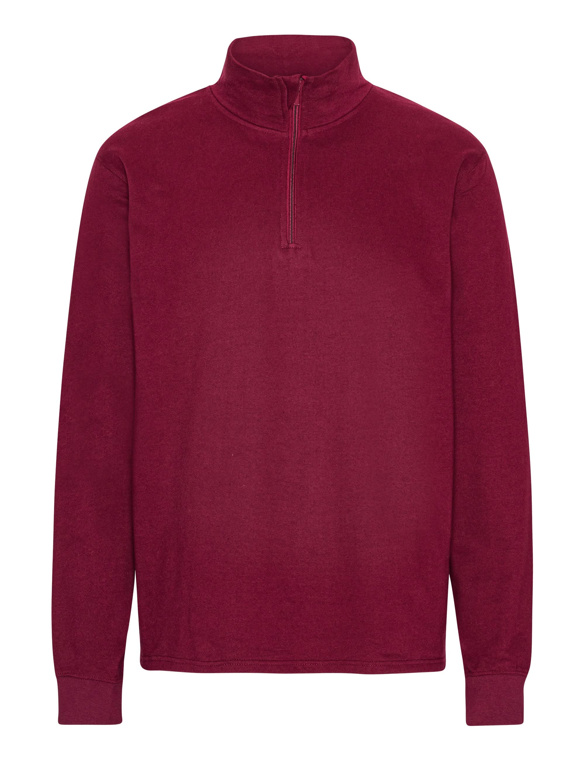 O73701 UNISEX QUARTER ZIP SWEATSHIRT – Neutral