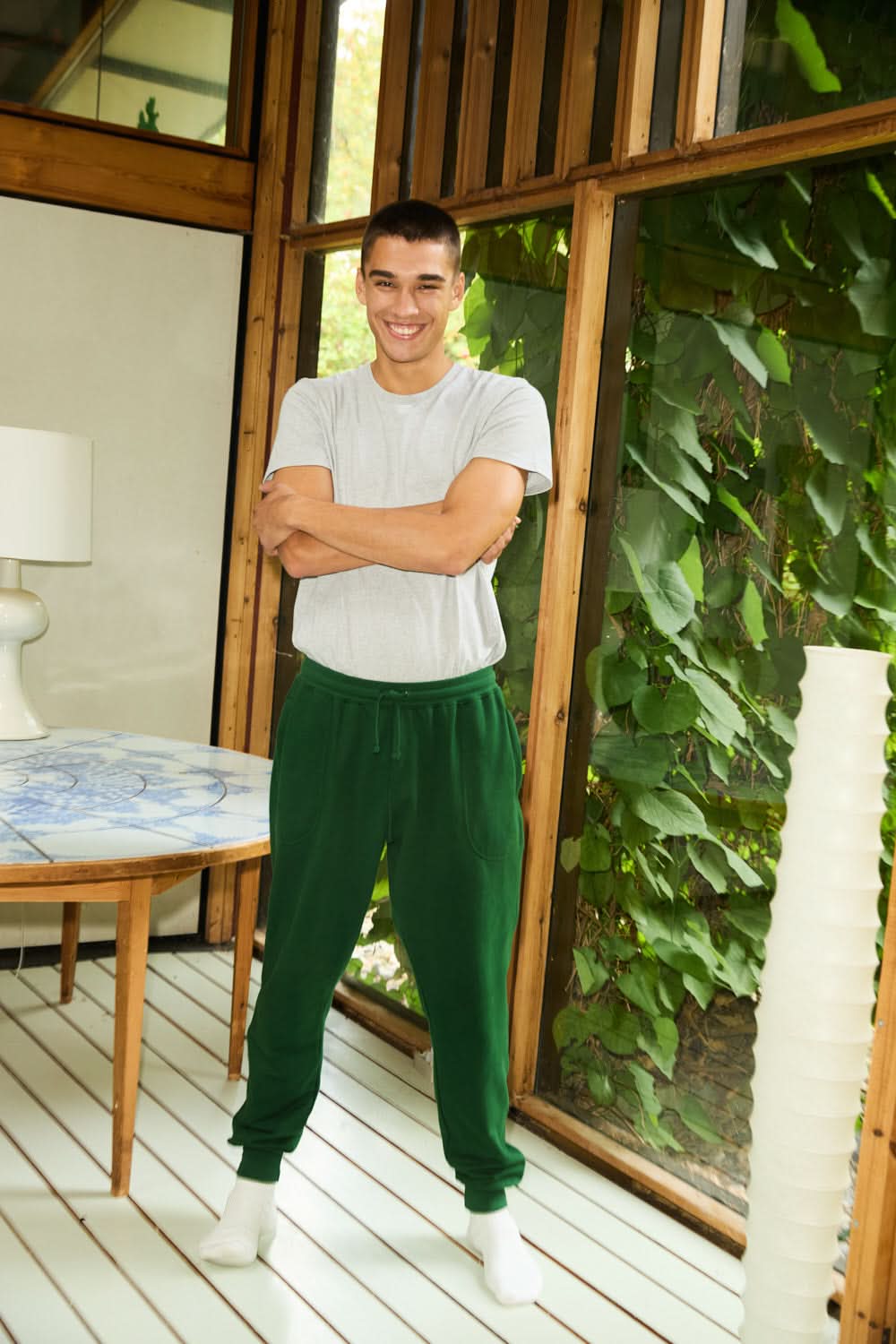 O74002 UNISEX SWEATPANTS W. CUFF