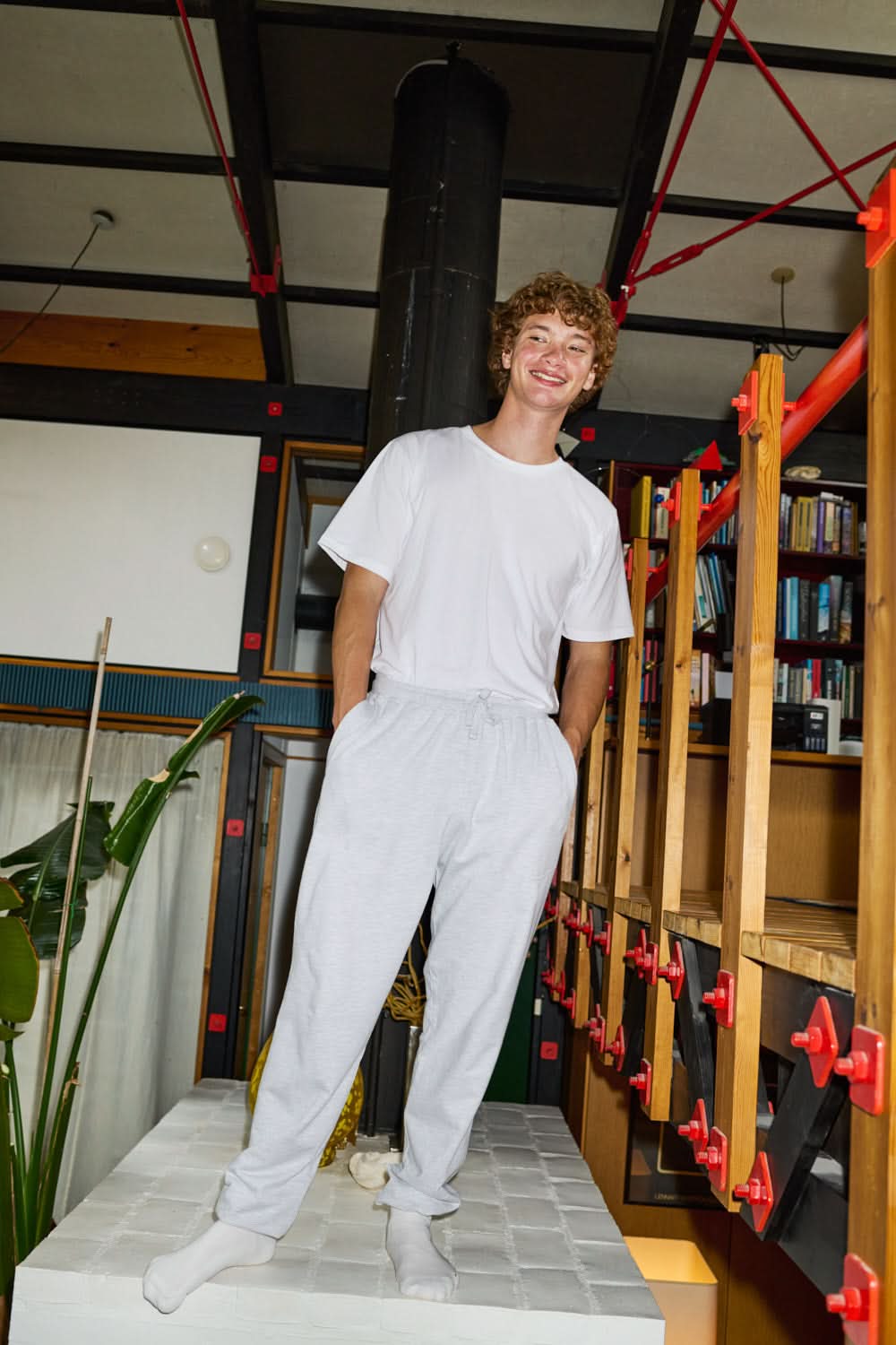 O74003 UNISEX SWEATPANTS W. ELASTIC CUFF