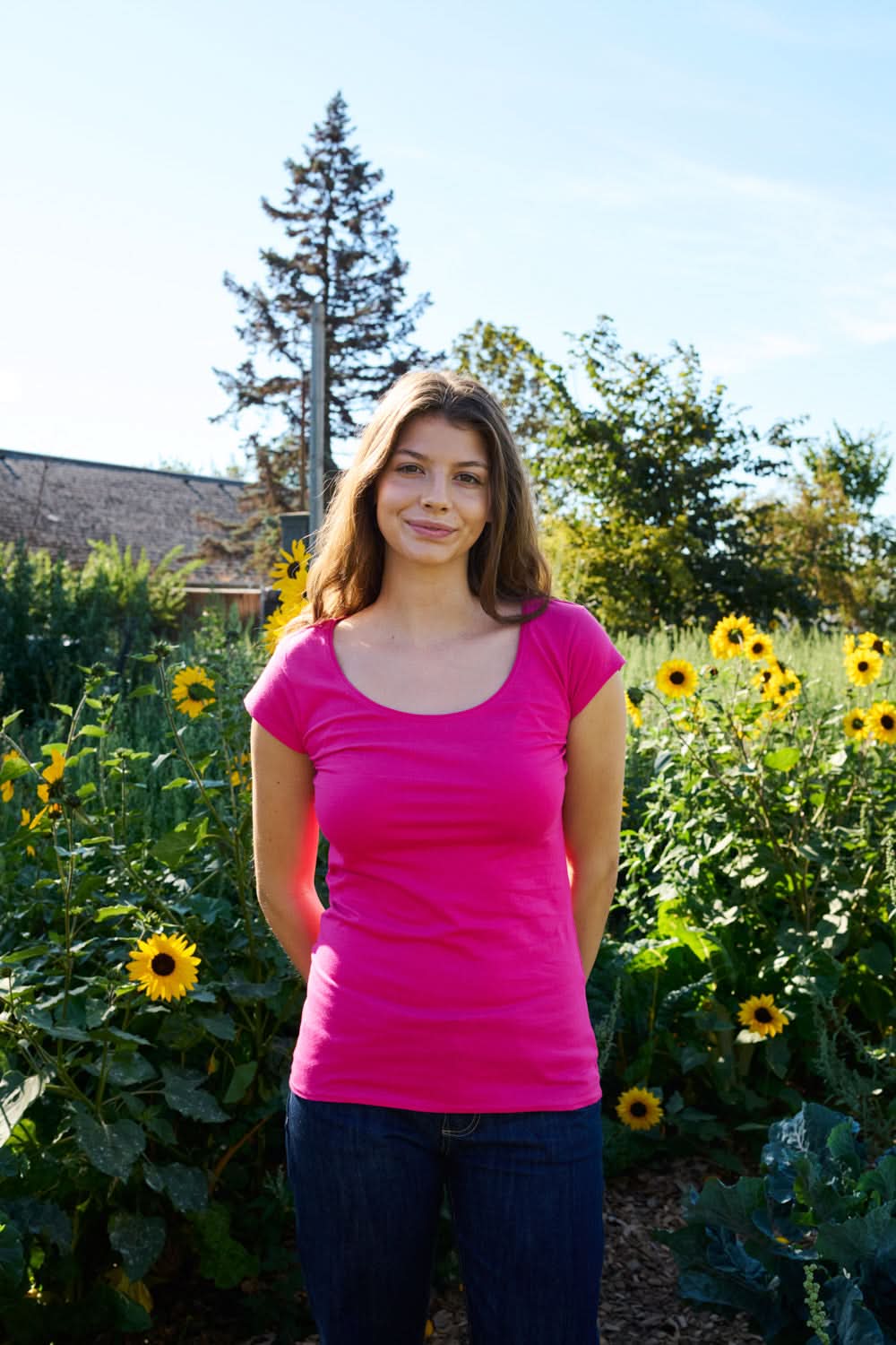 O81010 LADIES ROUNDNECK T-SHIRT