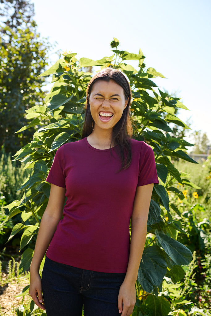 O81029 LADIES INTERLOCK T-SHIRT