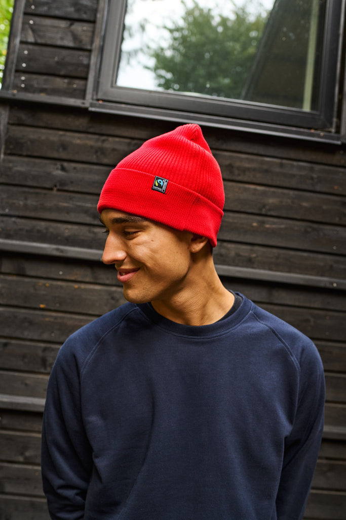 O93056 MIXED KNIT BEANIE