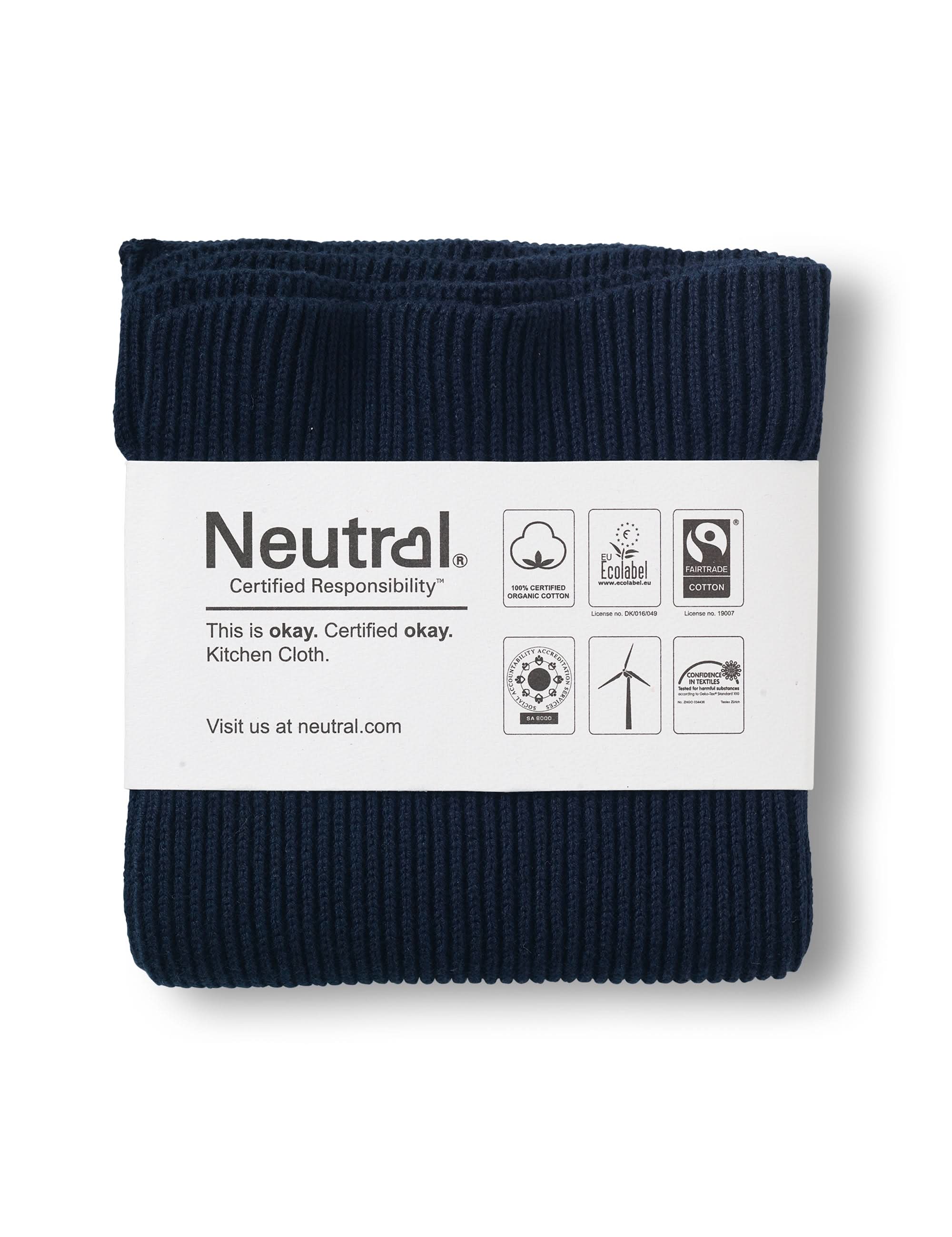 O95010 RIB KNIT KITCHEN CLOTH