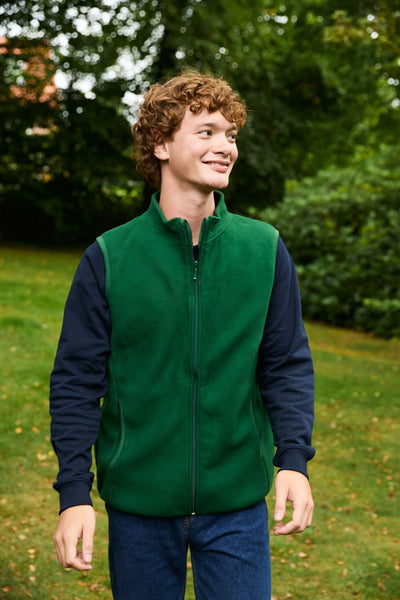 R73602 RECYCLED FLEECE VEST