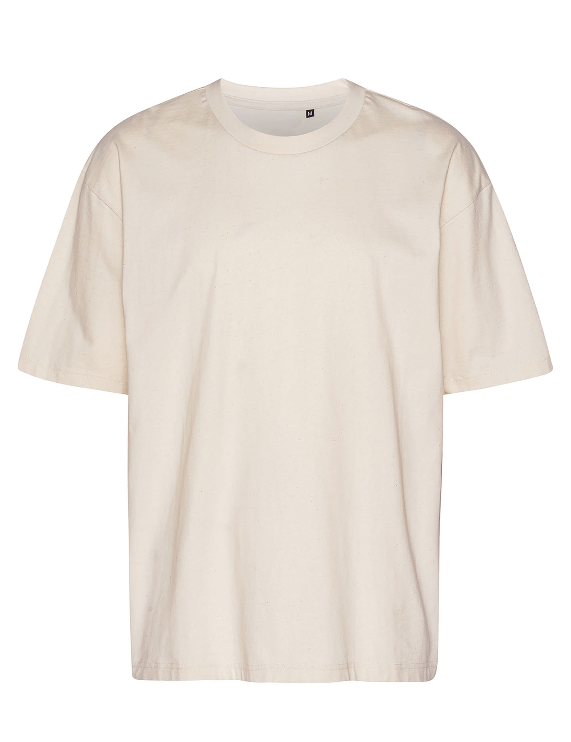 T60011 TIGER COTTON OVERSIZED T-SHIRT – Neutral