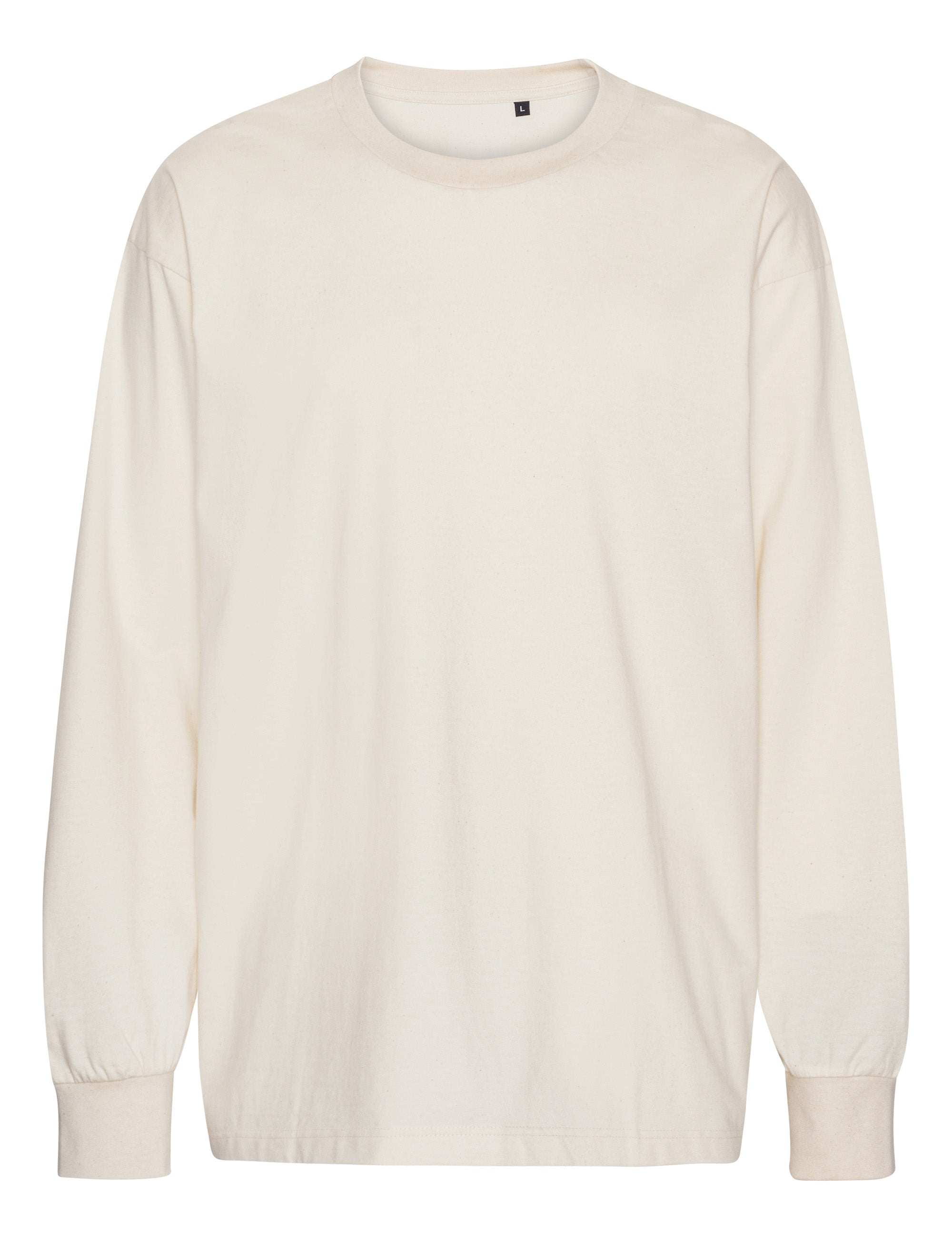 T60050 TIGER COTTON OVERSIZED LONG SLEEVE T-SHIRT – Neutral