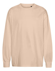 T60050 TIGER COTTON OVERSIZED LONG SLEEVE T-SHIRT – Neutral