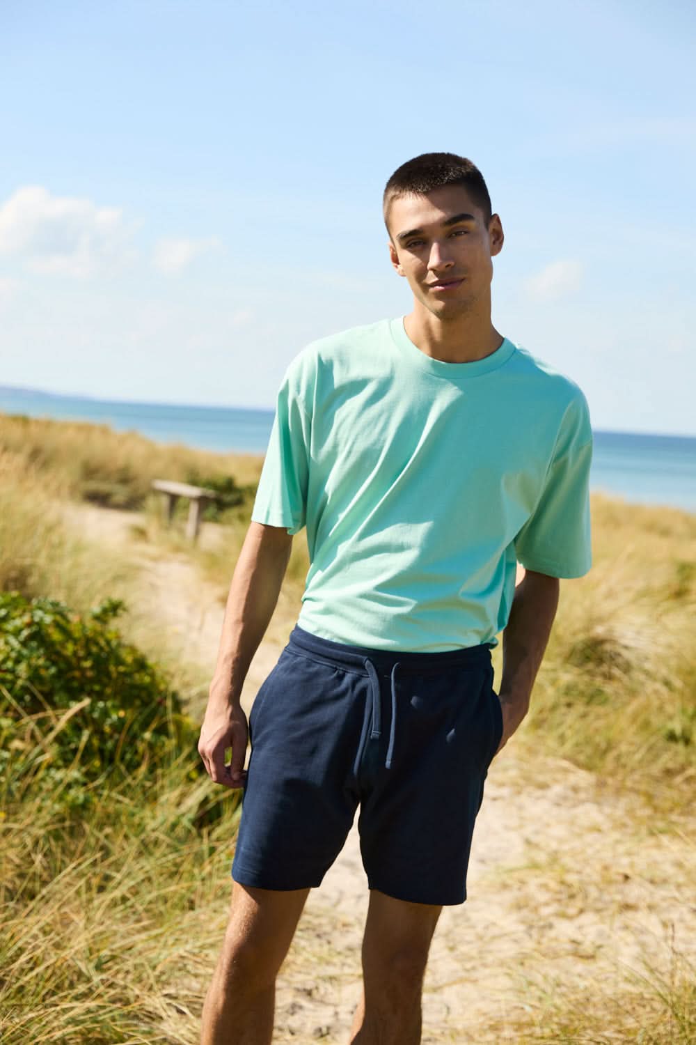 T64111 TIGER COTTON SWEATSHORTS