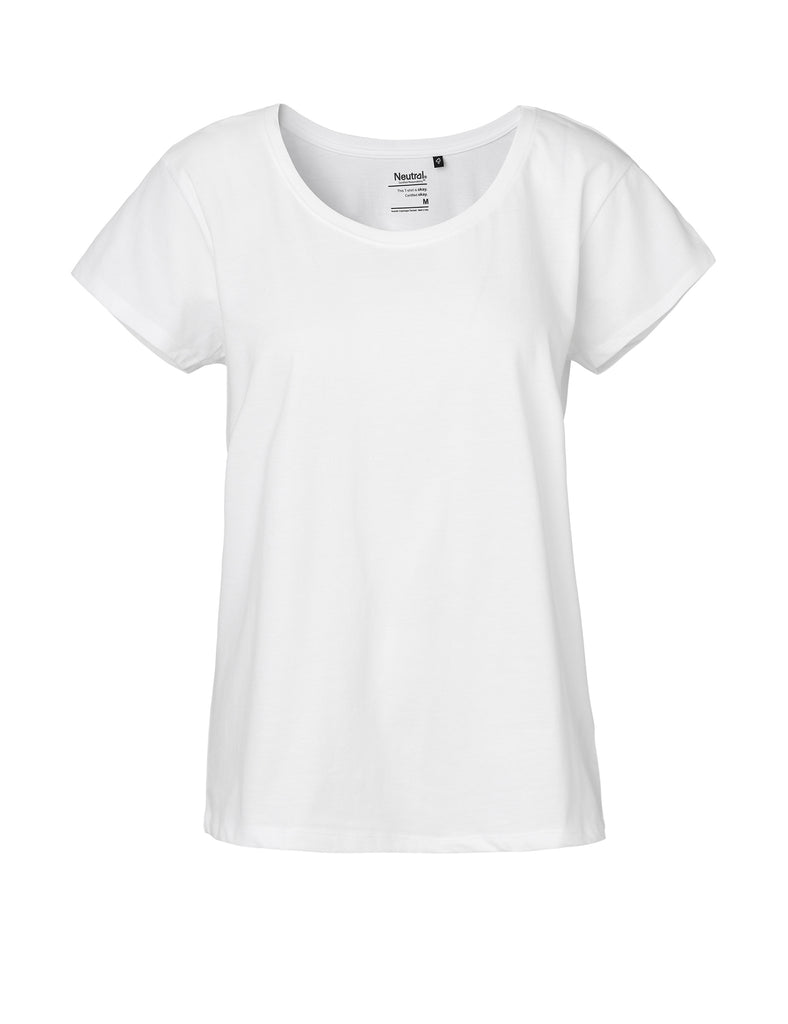 Loose white tee best sale