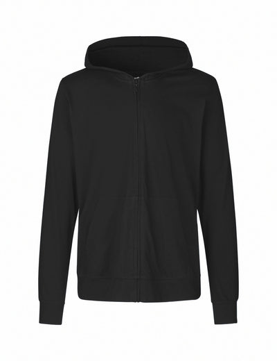 O62301 UNISEX JERSEY ZIP HOODIE