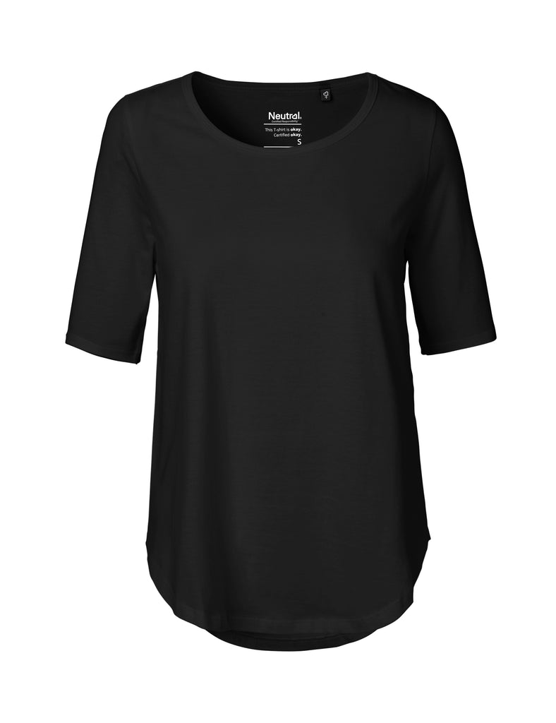Bodycare Women Round neck Half Sleeve Cotton T-shirt in Black colour - 1pcs  - TS21-BLK