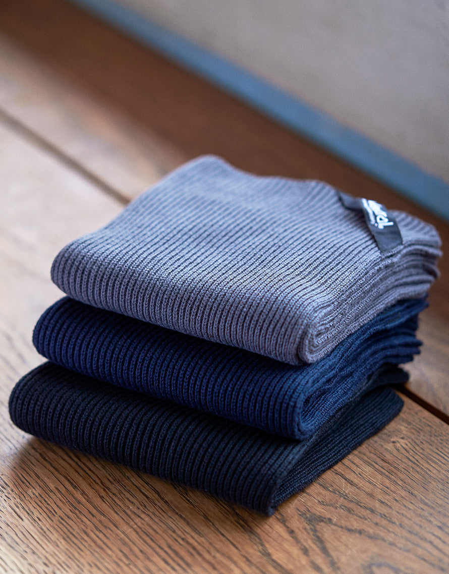 Knit Dish Cloths - 100% Organic Cotton -Set of 4