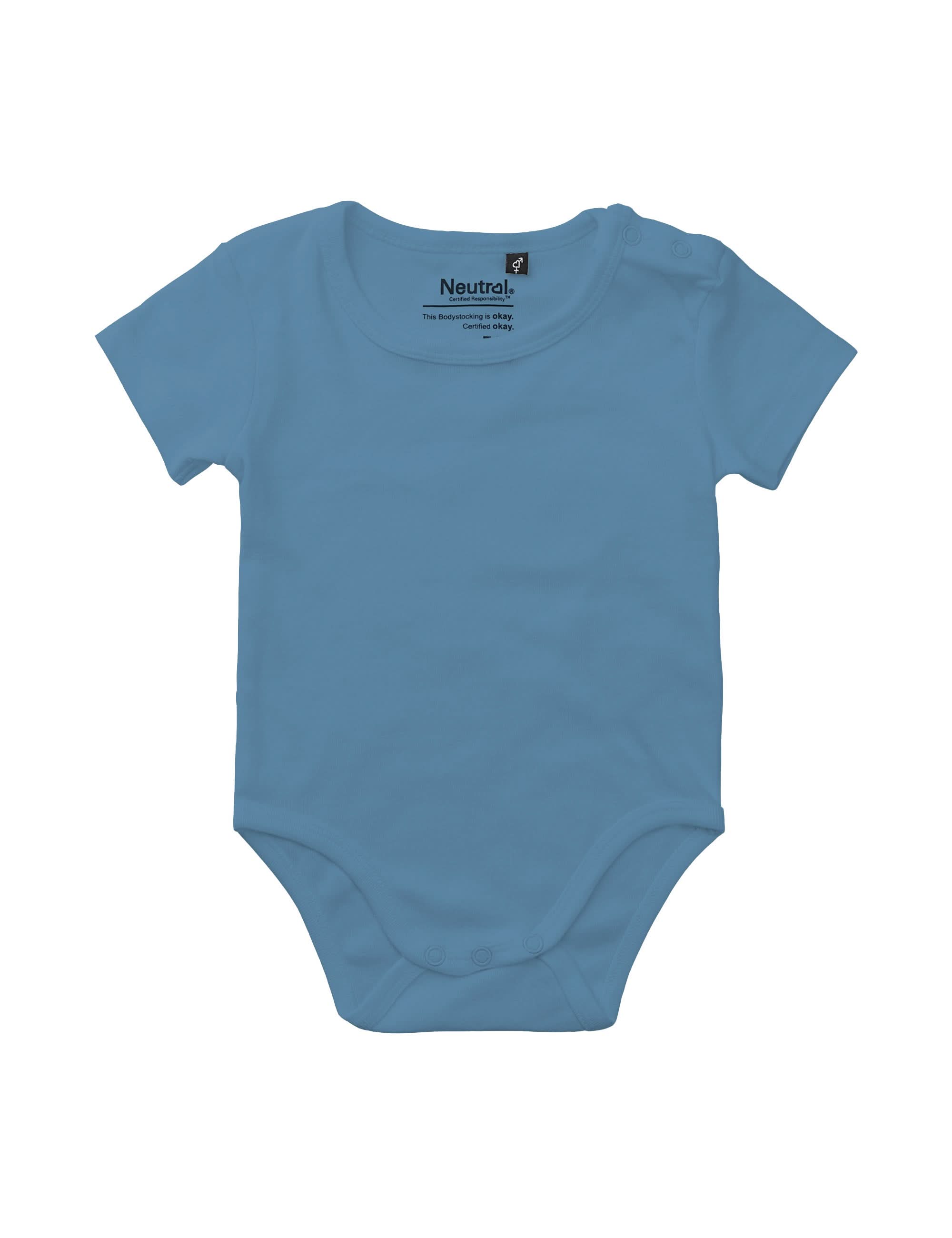 O11030 BABIES SHORT SLEEVE BODYSTOCKING