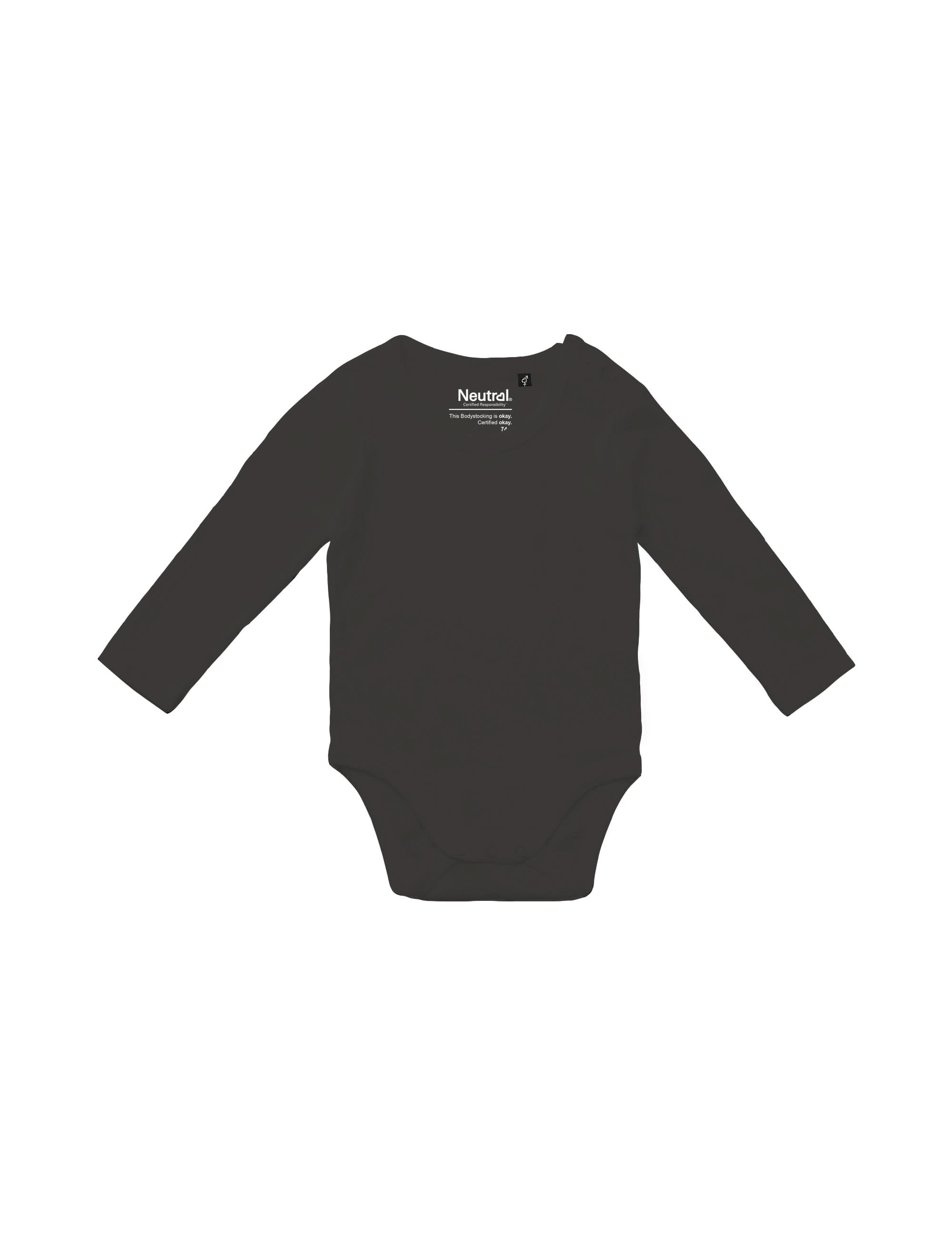 O11130 BABIES LONG SLEEVE BODYSTOCKING