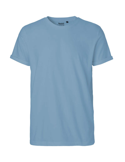 O60012 MENS ROLL UP SLEEVE T-SHIRT