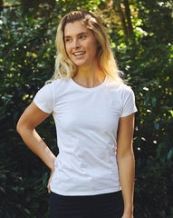 Neutral Ladies V Neck T-Shirt O81015