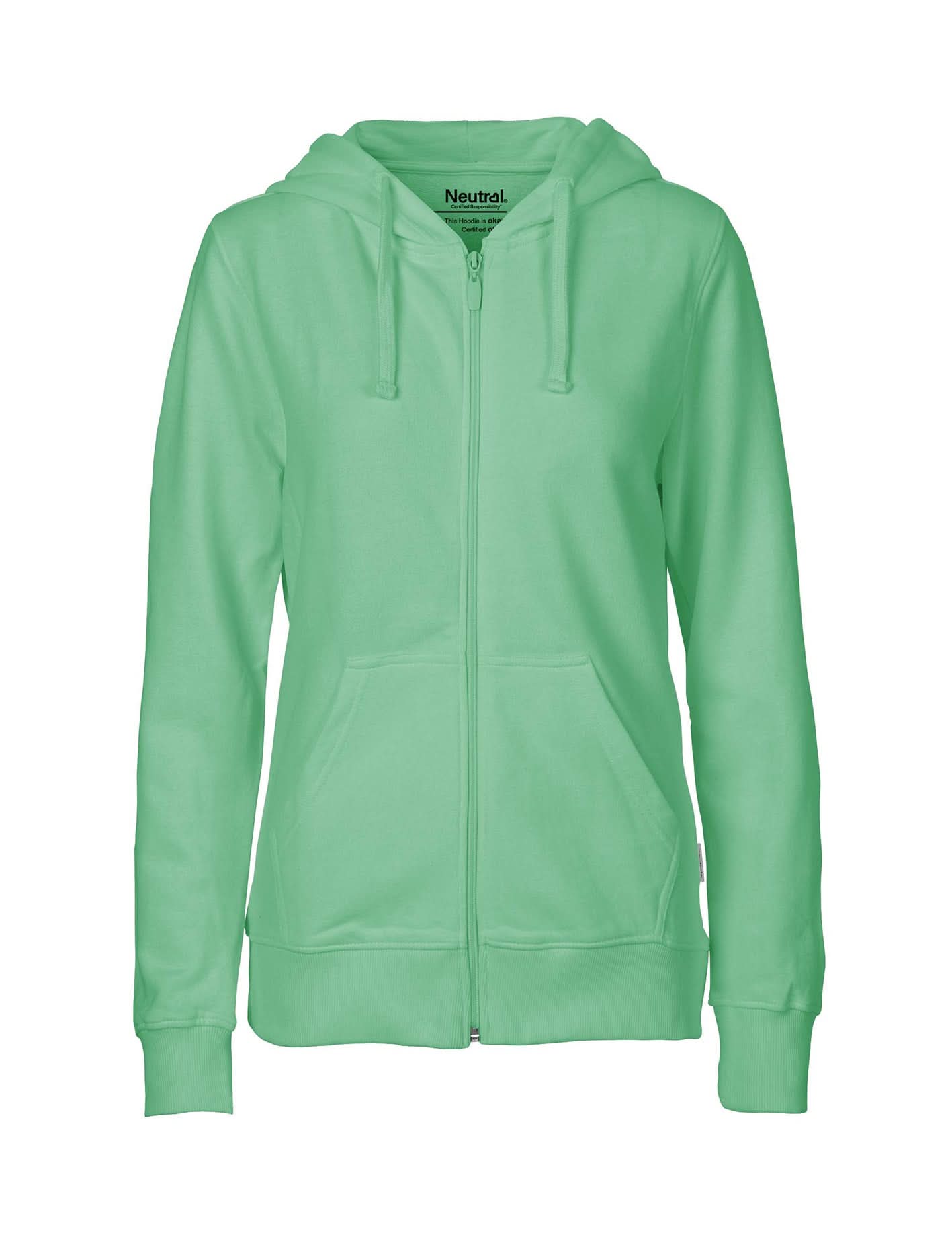 O83301 LADIES ZIP HOODIE – Neutral