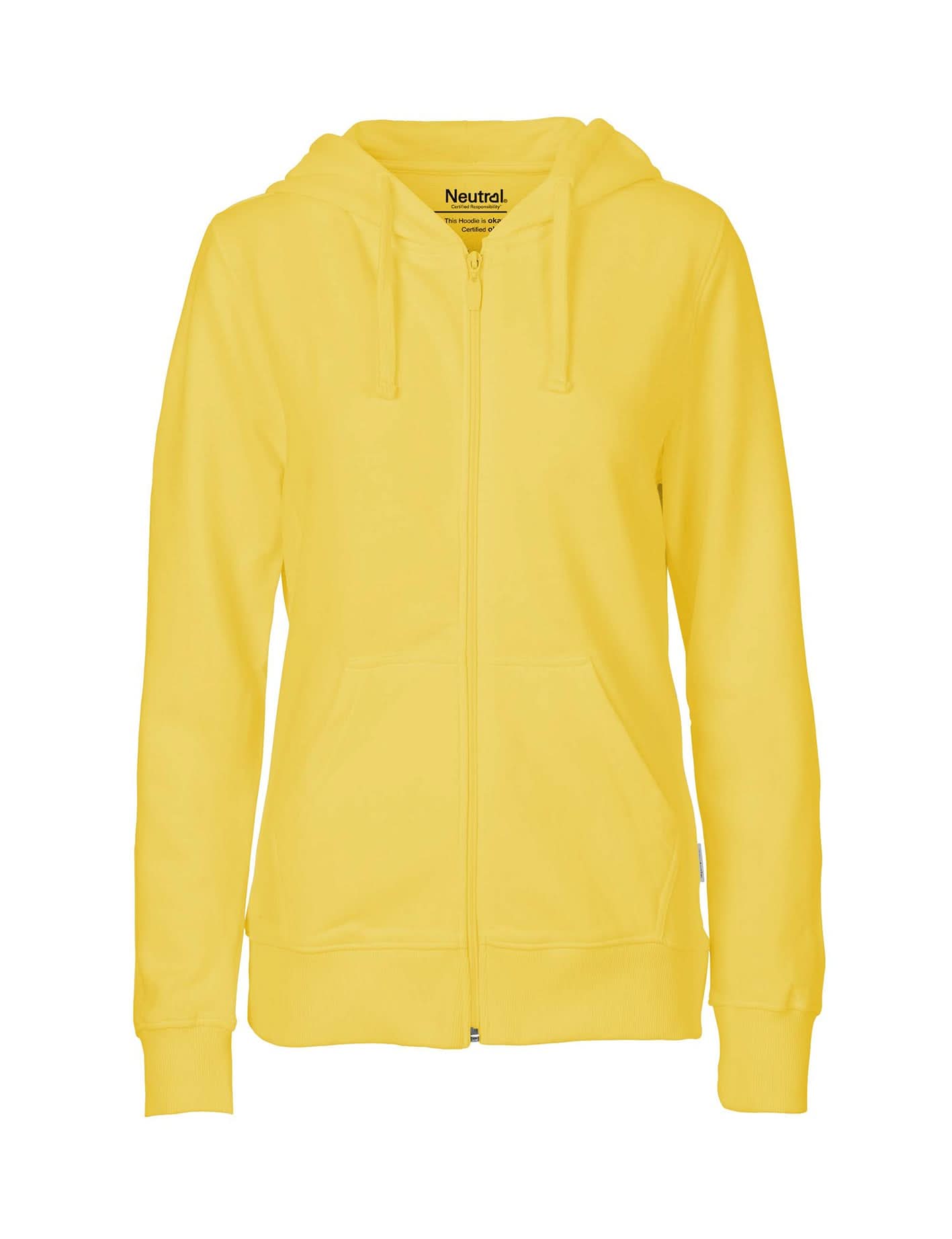 O83301 LADIES ZIP HOODIE – Neutral
